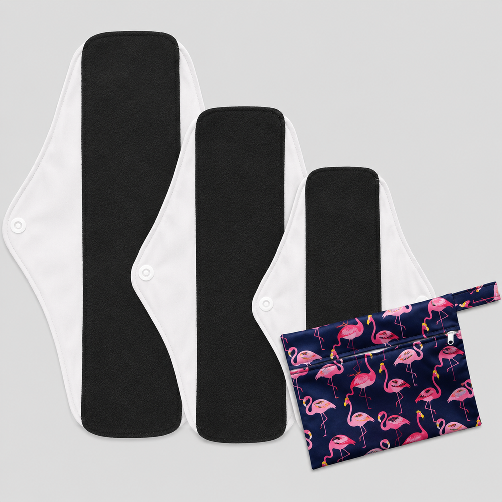Reusable Leak-Protection Liners (3-Pack + Free Pouch) | FLUXE AND CO