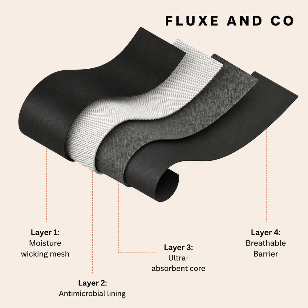 FLUXE AND CO™ 100% Leak-Proof Underwear — Reusable Incontinence Underwear for Women